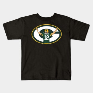 Aaron Rodgers Green Bay Packers Kids T-Shirt